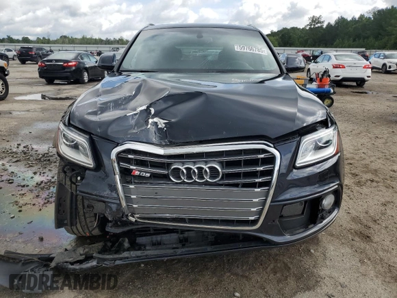 2015 Audi SQ5 Prestige with VIN WA1VGAFP6FA087413, listed as a Copart auction lot 59766785 with 86,792 mi miles and Salvage title. Bid and sale history available at DreamBid. Image 5.