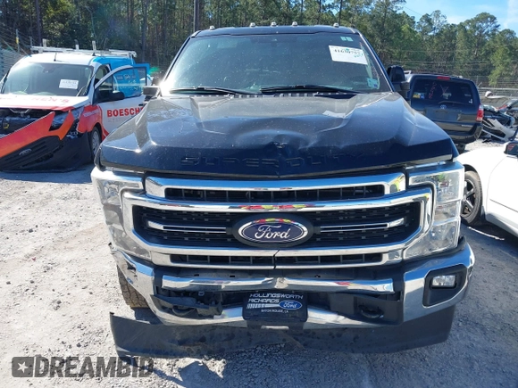 2022 Ford Super Duty F-250 SRW XL with VIN 1FT7W2B62NED69589, listed as a IAAI auction lot 41630757 with 98,748 mi miles. Bid and sale history available at carsss.com. Image 13.