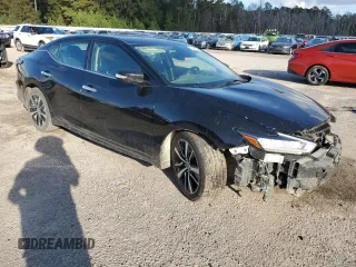 2021 Nissan Maxima SV with VIN 1N4AA6CV4MC507800, listed as a Copart auction lot 48749595 with 82,037 mi miles and Salvage Title. Bid and sale history available at DreamBid. Image 4.