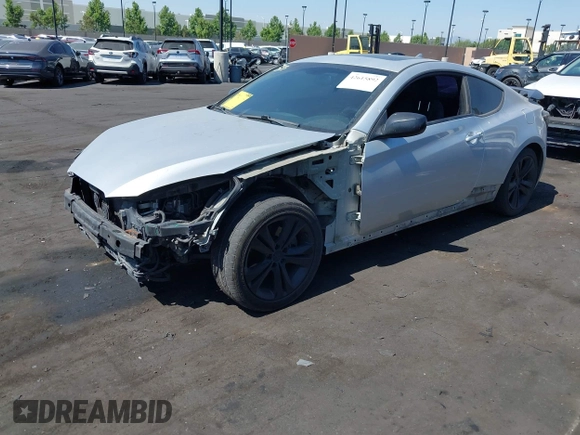 2012 Hyundai Genesis Coupe 2.0T with VIN KMHHT6KD2CU065955, listed as a IAAI auction lot 42615892 with 122,215 mi miles and . Bid and sale history available at DreamBid. Image 2.
