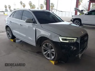 2016 Audi Q3 Prestige with VIN WA1GFCFSXGR004015, listed as a IAAI auction lot 41916679 with 90,926 mi miles. Bid and sale history available at carsss.com. Image 1.