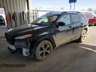 2015 Jeep Cherokee Latitude with VIN 1C4PJMCS6FW727357, listed as a Copart auction lot 49679635 with 178,558 mi miles and Salvage Title. Bid and sale history available at carsss.com. Image 1.