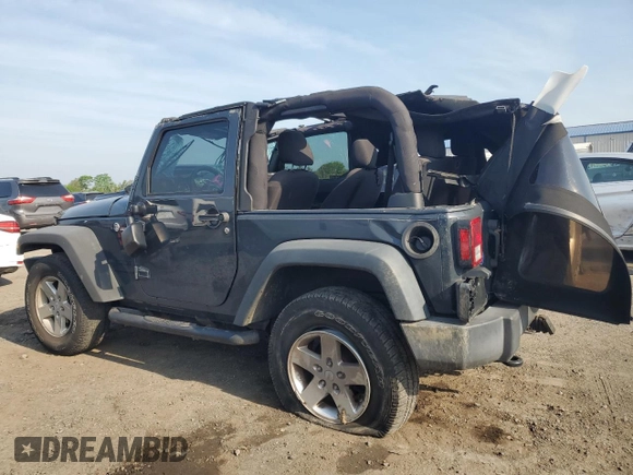 2016 Jeep Wrangler Sport with VIN 1C4AJWAG8GL314939, listed as a Copart auction lot 60509075 with 53,140 mi miles and Salvage title. Bid and sale history available at DreamBid. Image 2.