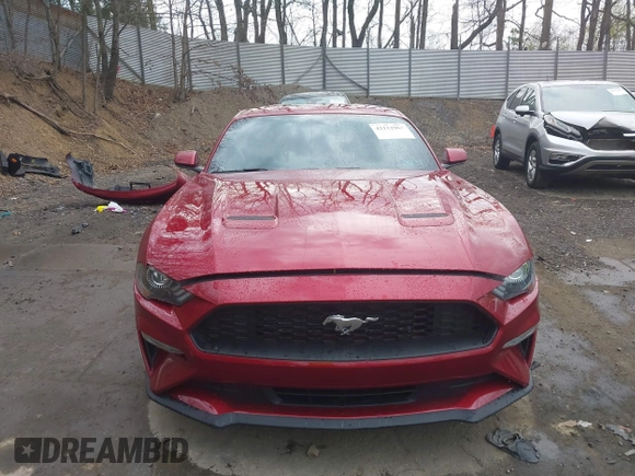 2019 Ford Mustang EcoBoost z VIN 1FA6P8TH3K5111837, wystawiony jako IAAI lot #42112963 z przebiegiem 46 725 mil mil oraz . Historia ofert i sprzedaży dostępna na DreamBid. Obrazek 13.