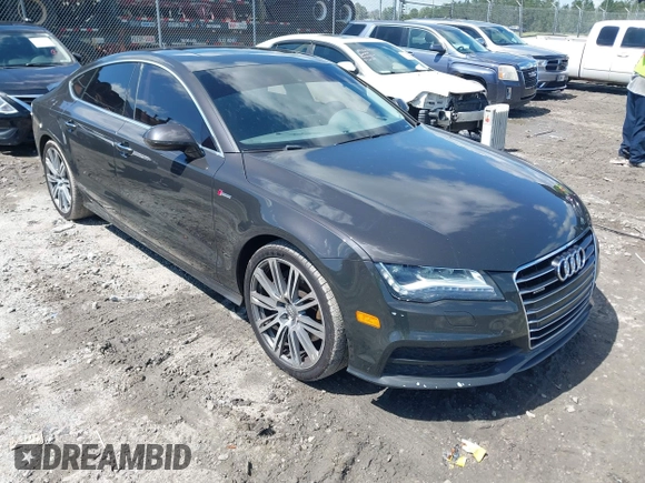 2013 Audi A7 Prestige with VIN WAU2GAFC8DN121215, listed as a IAAI auction lot 42246162 with 123,283 mi miles and . Bid and sale history available at DreamBid. Image 1.