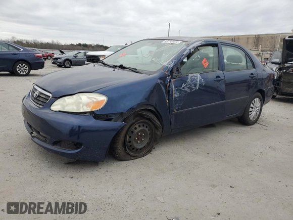 2007 Toyota Corolla CE with VIN 2T1BR32E87C806399, listed as a Copart auction lot 80735924 with 150,400 mi miles and Clean Title. Bid and sale history available at DreamBid. Image 1.