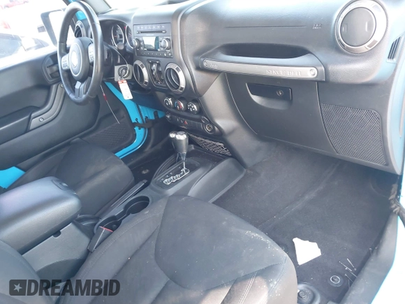 2017 Jeep Wrangler Unlimited Sport with VIN 1C4BJWDG2HL635831, listed as a IAAI auction lot 42172316 with 95,510 mi miles and . Bid and sale history available at DreamBid. Image 5.