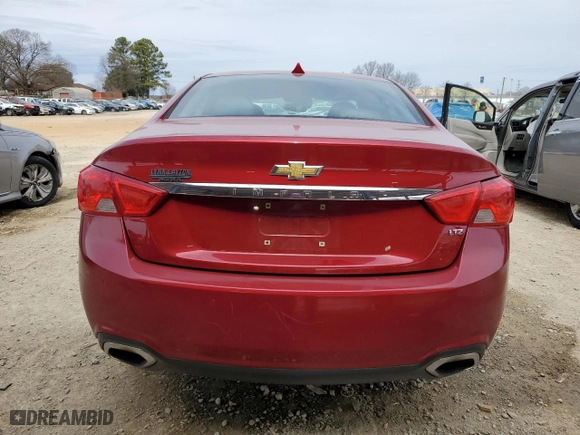 2014 Chevrolet Impala LTZ with VIN 2G1155S35E9105570, listed as a Copart auction lot 47282205 with 89,580 mi miles and Salvage Title. Bid and sale history available at carsss.com. Image 6.