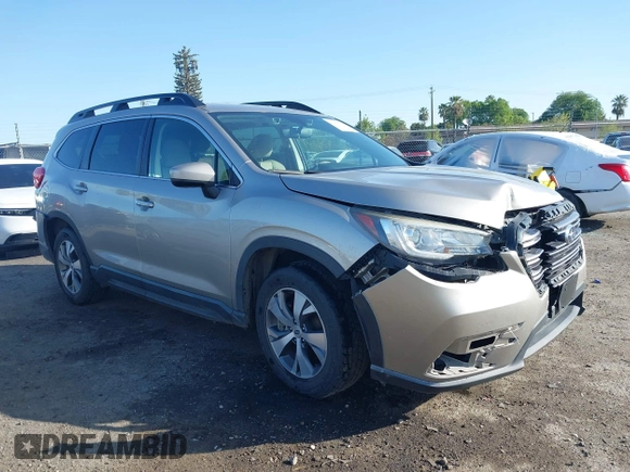 2019 Subaru Ascent Premium with VIN 4S4WMACD6K3459744, listed as a IAAI auction lot 41960104 with 123,401 mi miles and . Bid and sale history available at DreamBid. Image 13.