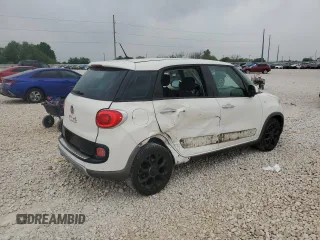 2014 FIAT 500L Trekking z VIN ZFBCFADH5EZ020395, wystawiony jako Copart lot #51175325 z przebiegiem 143 619 mil mil oraz Szkoda całkowita • Salvage title. Historia ofert i sprzedaży dostępna na DreamBid. Obrazek 3.