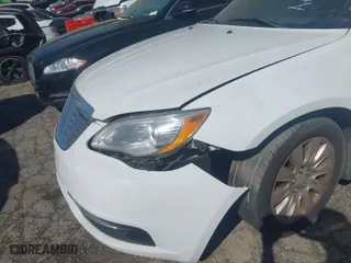 2014 Chrysler 200 LX with VIN 1C3CCBAB5EN207692, listed as a IAAI auction lot 41786255 with 180,538 mi miles. Bid and sale history available at carsss.com. Image 6.