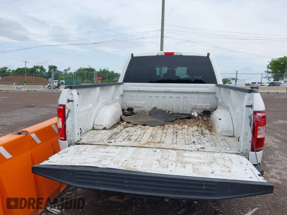 2018 Ford F-150 XL with VIN 1FTFW1E56JFA19198, listed as a IAAI auction lot 42537857 with 213,868 mi miles and . Bid and sale history available at DreamBid. Image 16.