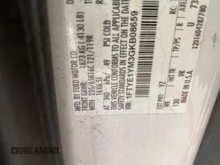 2016 Ford Transit Cargo с VIN 1FTYE1YM3GKB08659, выставлен на аукционе IAAI как лот 42556193 с пробегом 193 278 миль миль и . История ставок и продаж доступна на DreamBid. Изображение 36.