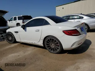 2017 Mercedes-Benz SLC 43 AMG z VIN WDDPK6GA6HF130051, wystawiony jako Copart lot #66422384 z przebiegiem 42 173 mil mil oraz Szkoda całkowita • Salvage title. Historia ofert i sprzedaży dostępna na DreamBid. Obrazek 2.