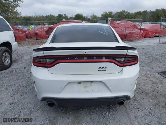 2020 Dodge Charger Scat Pack with VIN 2C3CDXGJ9LH114575, listed as a IAAI auction lot 41682792 with 137,321 mi miles. Bid and sale history available at carsss.com. Image 16.