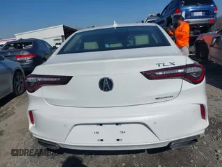 2023 Acura TLX w/Advance Package with VIN 19UUB6F64PA004763, listed as a IAAI auction lot 41485939 with 16,868 mi miles. Bid and sale history available at carsss.com. Image 17.