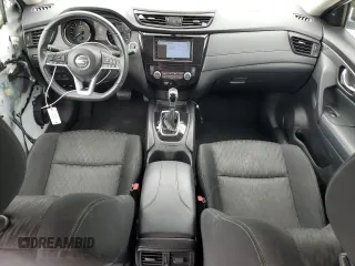 2017 Nissan Rogue SV with VIN KNMAT2MT1HP602744, listed as a Copart auction lot 57971345 with 159,362 mi miles and Salvage title. Bid and sale history available at DreamBid. Image 8.