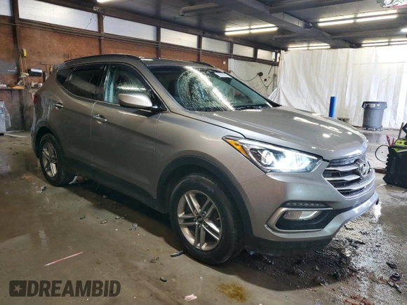 2017 Hyundai Santa Fe 2.4L z VIN 5XYZUDLBXHG415400, wystawiony jako Copart lot #58330205 z przebiegiem 116 196 mil mil oraz Szkoda całkowita • Salvage title. Historia ofert i sprzedaży dostępna na DreamBid. Obrazek 4.