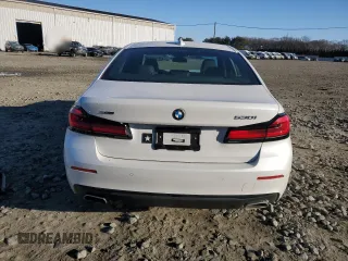 2022 BMW 5 Series 530i xDrive with VIN WBA13BJ09NCL05425, listed as a Copart auction lot 46848405 with 17,683 mi miles and Salvage Title. Bid and sale history available at carsss.com. Image 6.