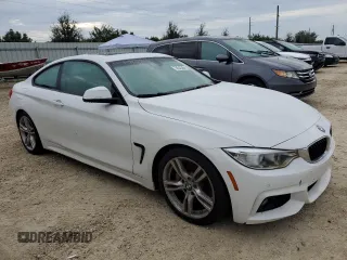 2017 BMW 4 Series 430i with VIN WBA4R7C50HK876667, listed as a Copart auction lot 74543364 with Not Provided miles and Salvage Title. Bid and sale history available at DreamBid. Image 4.