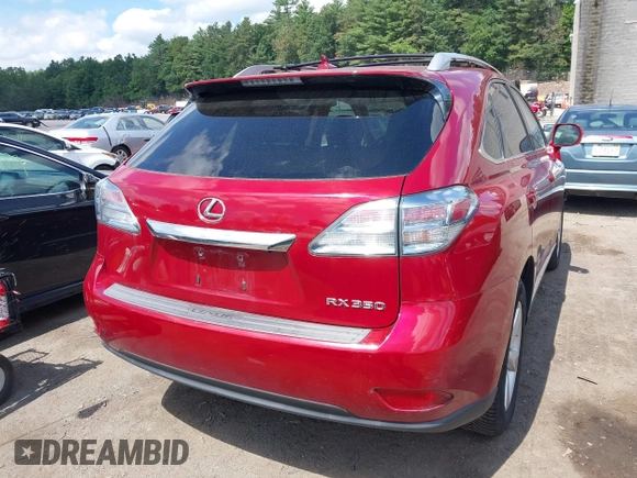 2011 Lexus RX 350 with VIN 2T2BK1BA0BC082783, listed as a IAAI auction lot 42586527 with 177,959 mi miles and . Bid and sale history available at DreamBid. Image 4.