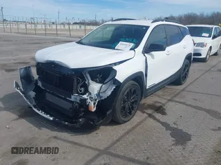2022 GMC Terrain SLE with VIN 3GKALMEV6NL309218, listed as a IAAI auction lot 41635176 with 29,575 mi miles and . Bid and sale history available at carsss.com. Image 17.