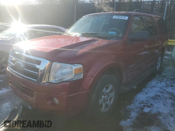 2008 Ford Expedition SSV with VIN 1FMFU15508LA32557, listed as a Copart auction lot 41902515 with 198,443 mi miles and Non repairable. Bid and sale history available at DreamBid. Image 1.