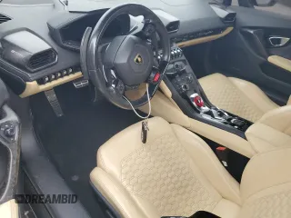 2017 Lamborghini Huracan LP 610-4 с VIN ZHWUR1ZF7HLA05866, выставлен на аукционе Copart как лот 44950255 с пробегом 18 205 миль миль и Списание • Salvage title. История ставок и продаж доступна на DreamBid. Изображение 8.