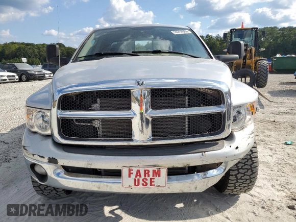 2005 Dodge Ram 2500 SLT with VIN 3D7KR28C35G740661, listed as a Copart auction lot 74216064 with 224,060 mi miles and Salvage Title. Bid and sale history available at carsss.com. Image 5.