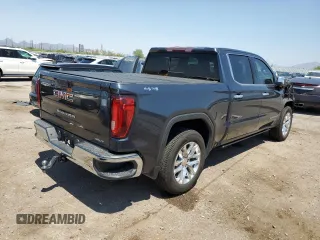 2021 GMC Sierra 1500 Limited SLT with VIN 1GTU9DET3MZ258631, listed as a Copart auction lot 62086594 with 59,139 mi miles and Salvage Title. Bid and sale history available at carsss.com. Image 3.
