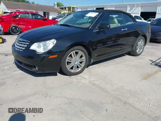 2008 Chrysler Sebring Limited with VIN 1C3LC65M28N692848, listed as a IAAI auction lot 42037136 with 128,278 mi miles. Bid and sale history available at carsss.com. Image 2.