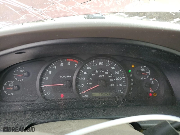 2005 Toyota Tundra SR5 with VIN 5TBBT44125S460154, listed as a Copart auction lot 45557665 with 176,257 mi miles and Salvage Title. Bid and sale history available at carsss.com. Image 9.