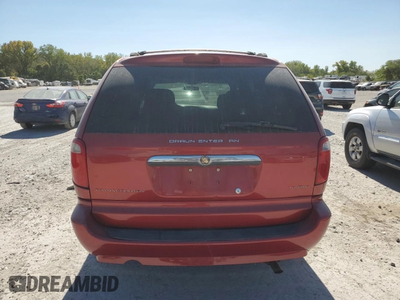 2007 Chrysler Town & Country LWB Touring with VIN 2A4GP54L27R314870, listed as a Copart auction lot 73608664 with 179,242 mi miles and Salvage Title. Bid and sale history available at carsss.com. Image 6.
