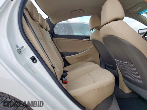 2012 Hyundai Accent GLS with VIN KMHCU4AEXCU069242, listed as a Copart auction lot 61475315 with 136,591 mi miles and Salvage title. Bid and sale history available at DreamBid. Image 10.