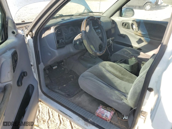 1998 Dodge Dakota SLT with VIN 1B7FL26X0WS729260, listed as a Copart auction lot 77902074 with 0 mi miles and Non Repairable. Bid and sale history available at carsss.com. Image 8.