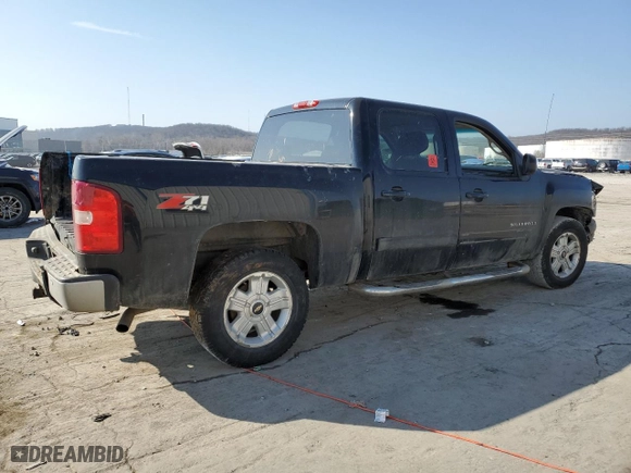 2012 Chevrolet Silverado 1500 LTZ with VIN 3GCPKTE79CG175816, listed as a Copart auction lot 46907365 with 289,835 mi miles and Salvage Title. Bid and sale history available at carsss.com. Image 3.
