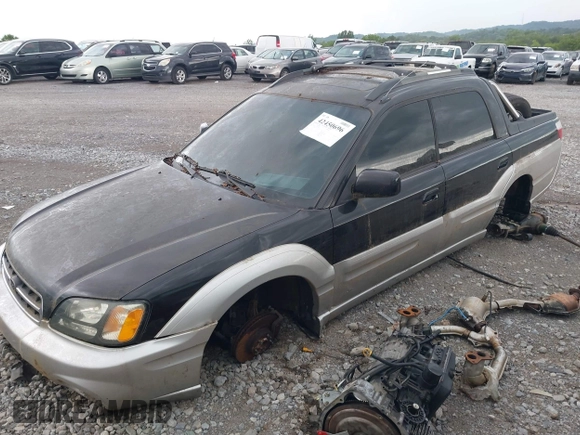 2003 Subaru Baja z VIN 4S4BT61CX37108998, wystawiony jako IAAI lot #42450696 z przebiegiem 340 071 mil mil oraz . Historia ofert i sprzedaży dostępna na DreamBid. Obrazek 2.