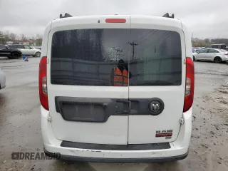 2016 Ram ProMaster City Cargo Tradesman SLT with VIN ZFBERFBT4G6B08446, listed as a Copart auction lot 51034355 with 187,553 mi miles and Salvage title. Bid and sale history available at DreamBid. Image 6.