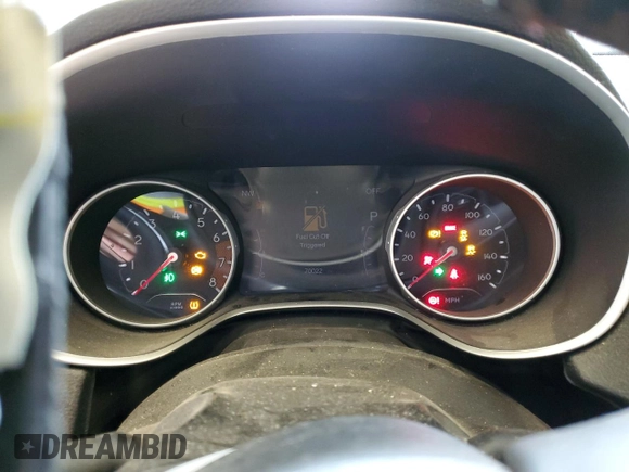 2019 Jeep Compass Latitude with VIN 3C4NJDBB6KT598559, listed as a Copart auction lot 58313545 with 70,022 mi miles and Salvage title. Bid and sale history available at DreamBid. Image 9.