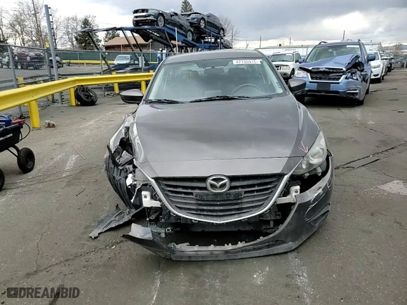 2016 Mazda Mazda3 i Sport with VIN JM1BM1U75G1303533, listed as a Copart auction lot 47135915 with 150,376 mi miles and Salvage Title. Bid and sale history available at carsss.com. Image 10.