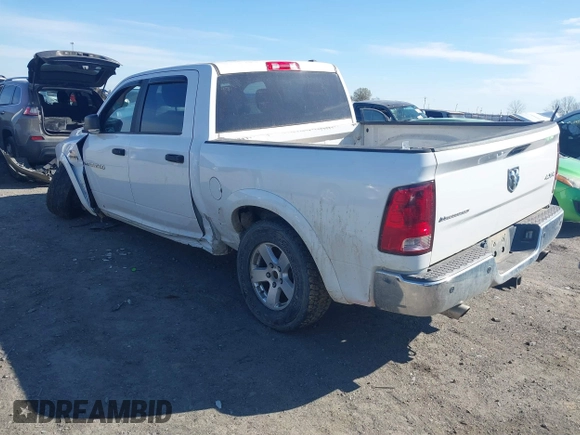 2012 Ram 1500 Big Horn with VIN 1C6RD7LT3CS247992, listed as a IAAI auction lot 41847159 with 63,602 mi miles. Bid and sale history available at carsss.com. Image 3.
