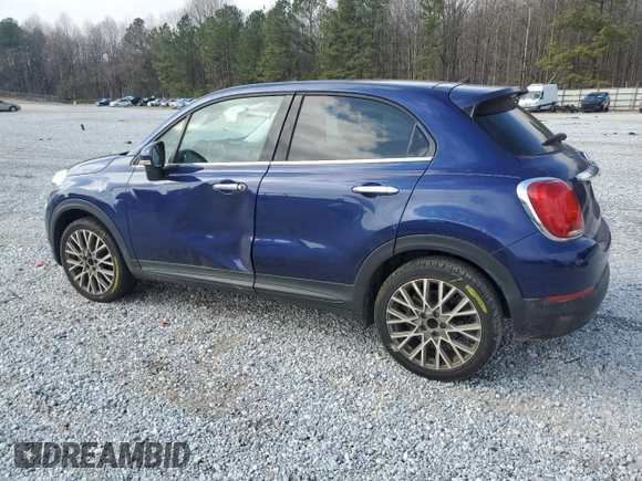 2018 FIAT 500X Lounge with VIN ZFBCFXDBXJP716061, listed as a Copart auction lot 44302775 with 68,128 mi miles and Salvage title. Bid and sale history available at DreamBid. Image 2.
