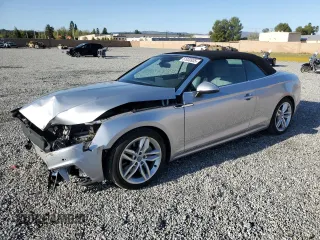 2019 Audi A5 Cabriolet Premium Plus z VIN WAUYNGF50KN003578, wystawiony jako Copart lot #51930935 z przebiegiem 19 577 mil mil oraz Szkoda całkowita • Salvage title. Historia ofert i sprzedaży dostępna na DreamBid. Obrazek 1.