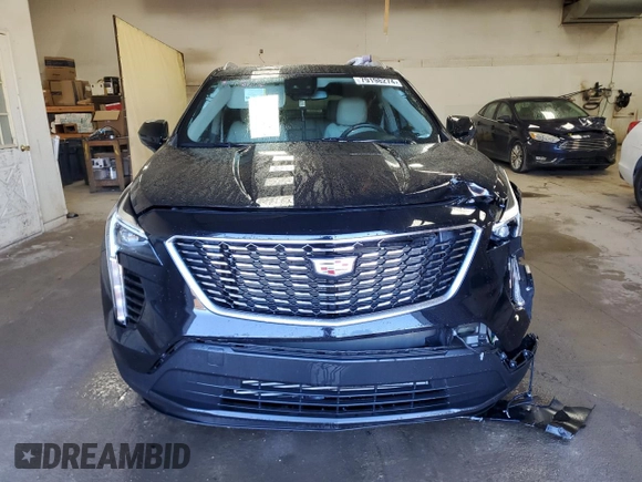 2022 Cadillac XT4 AWD Luxury with VIN 1GYFZBR45NF145986, listed as a Copart auction lot 79198274 with 23,477 mi miles and Salvage Title. Bid and sale history available at carsss.com. Image 5.