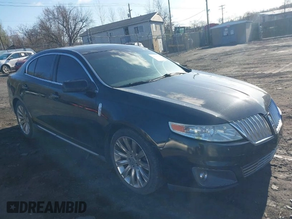 2010 Lincoln MKS with VIN 1LNHL9ER7AG614750, listed as a IAAI auction lot 41999684 with 190,000 mi miles. Bid and sale history available at carsss.com. Image 1.