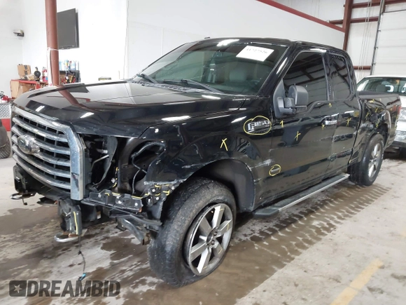2016 Ford F-150 XLT with VIN 1FTEX1EP7GFD40329, listed as a IAAI auction lot 41727526 with 108,569 mi miles. Bid and sale history available at carsss.com. Image 17.
