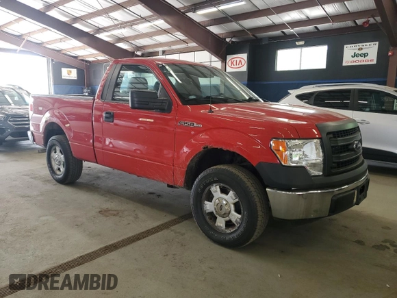 2013 Ford F-150 XL with VIN 1FTMF1CM5DKG20907, listed as a Copart auction lot 57873985 with 91,127 mi miles and Clean title. Bid and sale history available at DreamBid. Image 4.