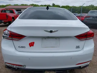 2017 Genesis G80 3.8L z VIN KMHGN4JEXHU166690, wystawiony jako IAAI lot #42322211 z przebiegiem 111 599 mil mil oraz . Historia ofert i sprzedaży dostępna na DreamBid. Obrazek 16.