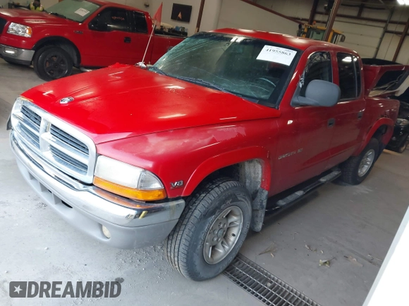 2000 Dodge Dakota Sport z VIN 1B7GG2AN5YS793828, wystawiony jako IAAI lot #41955863 z przebiegiem 267 861 mil mil oraz . Historia ofert i sprzedaży dostępna na DreamBid. Obrazek 2.