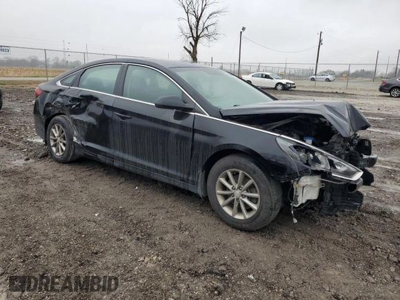 2018 Hyundai Sonata SE with VIN 5NPE24AF6JH662101, listed as a Copart auction lot 79994034 with 182,303 mi miles and Salvage Title. Bid and sale history available at carsss.com. Image 4.